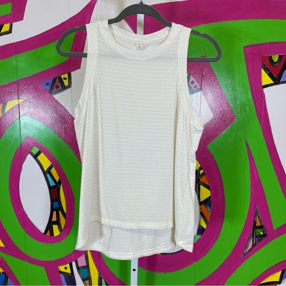 Calia, Light Stripes Tank Top. Size Medium. In excellent condition!